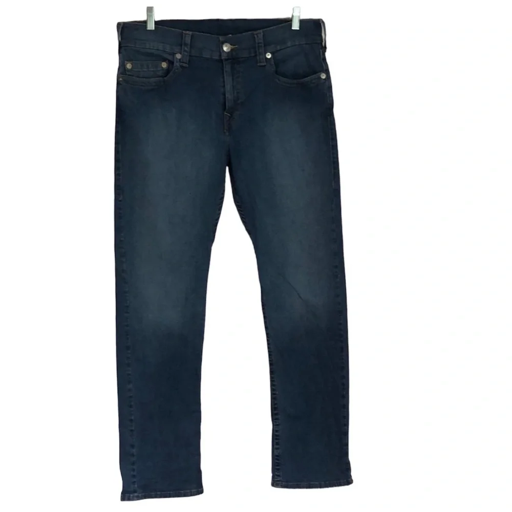 TRUE RELIGION RICKY relaxed straight fit denim jeans size 34